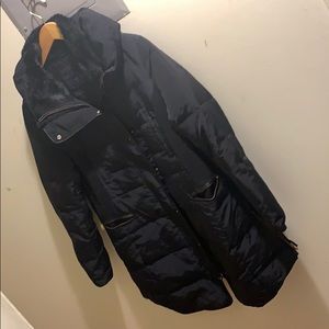 🌺Zara Super Warm fur around the collar coat